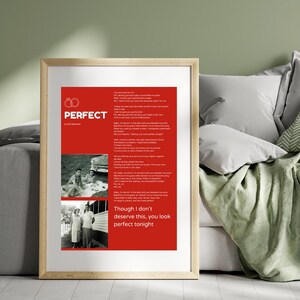 Romantic Song Lyric Posters | Wedding Gift or Decor | Personalize, Customizable, Editable Canva Template | Sizes 18x24&quot; & 8x10&quot;
