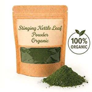 Organic Stinging Nettle Powder | Urtica Dioica Leaf | Herbal Tea & Wellness Herb