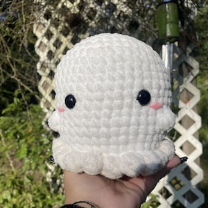 Halloween Ghost, Crochet Ghost, Ghost Plushie, Ghost Crochet, Halloween, Halloween Crochet