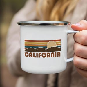 70s Style Camp Mug - Etsy