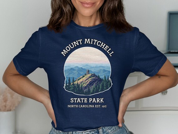 Mount Mitchell State Park T-Shirt: Hiking Graphic Tee
