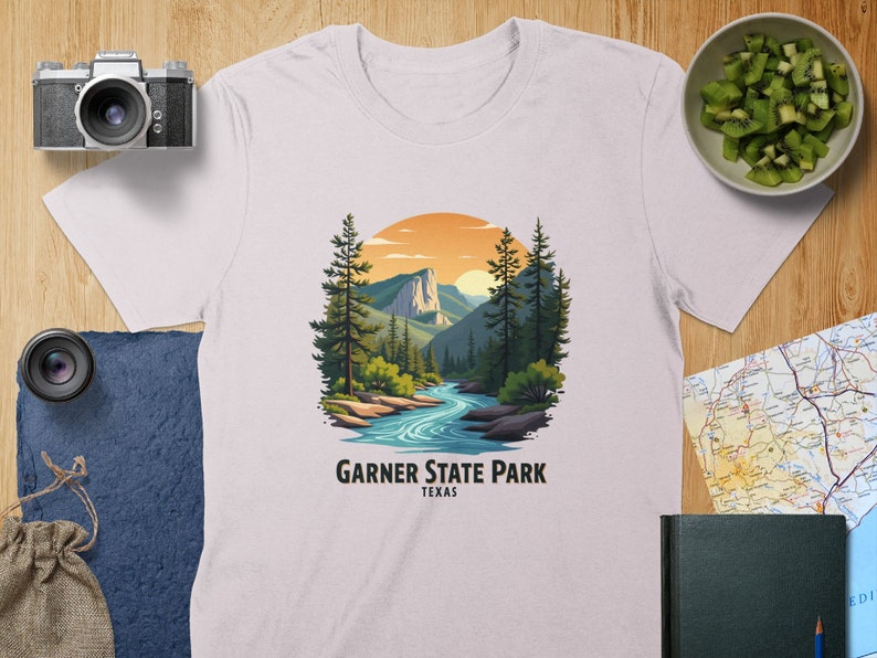 Garner State Park Texas Tshirt, Nature Lovers Gift, Retro National