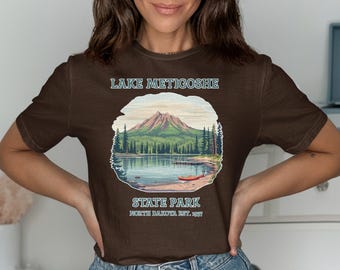 Lake Metigoshe State Park T-Shirt: North Dakota Scenic Tee