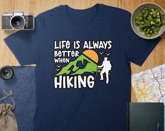Wandern T-Shirt: Outdoors Adventure Graphic Tee