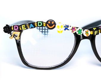 Dead Forever Diffraction Glasses