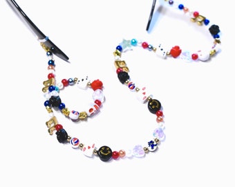 Grateful Dead Beaded Sunglass Strap