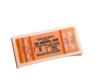 Cornell ‘77 Grateful Dead Ticket Sticker