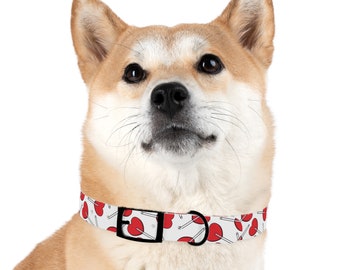 Sucker Heart Dog Collar