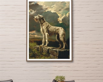 Capturing the Majesty: Irish Wolfhound Portraits That Wow