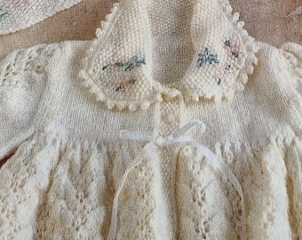 Wzory Vintage Lacy LAYETTE dla niemowląt. Wzór szydełkowy „Lacy Layette” Wzory szydełkowe z lat 90. Natychmiastowe pobranie w formacie PDF.