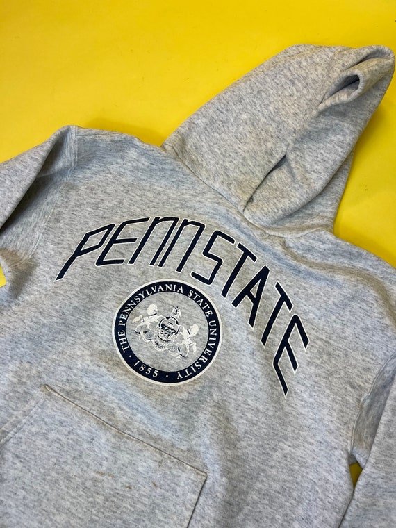 Vintage gray Penn State hoodie - image 2