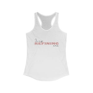Inspirational Racerback Tank Top: Christian Workout Shirt, Spiritual Growth
