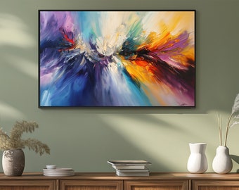 Samsung The Frame TV, TV Art, Television Picture, Abstract Painting DIGITAL Download