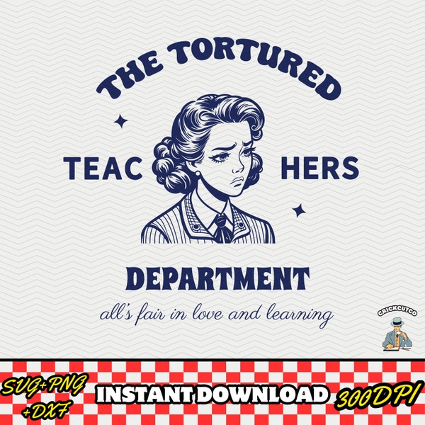 Tortured teachers department shirt, Love and poetry, Trendy Teacher shirt, Teacher Appreciation svg, teacher gift, retro teacher shirt