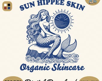 Trendy Mermaid SVG PNG: Beach Shirt Design (Digital Download)