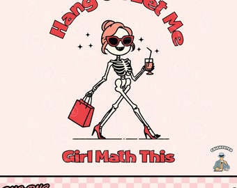 Flicka Matematik Detta SVG PNG DXF-fil, Trendig Design (Digital Nedladdning)