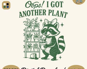Funny Plant Lover Goose PNG SVG: Sarcastic Gardening Meme (Digital Download)