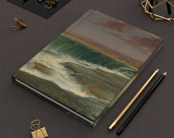 Niagara, Frederic Edwin Church; Hardcover, lined notebook, mood journal, recipe journal, travel notebook