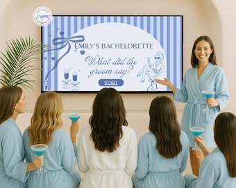 What Did The Groom Say Pjs Hens Party Bachelorette Games Groom Trivia Pamper Hen do Pajama Bach Drinking Game Slumber Hens Party Spa Bach
