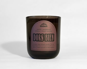 Vela DORS BIEN / Sándalo, tabaco, vainilla y lavanda