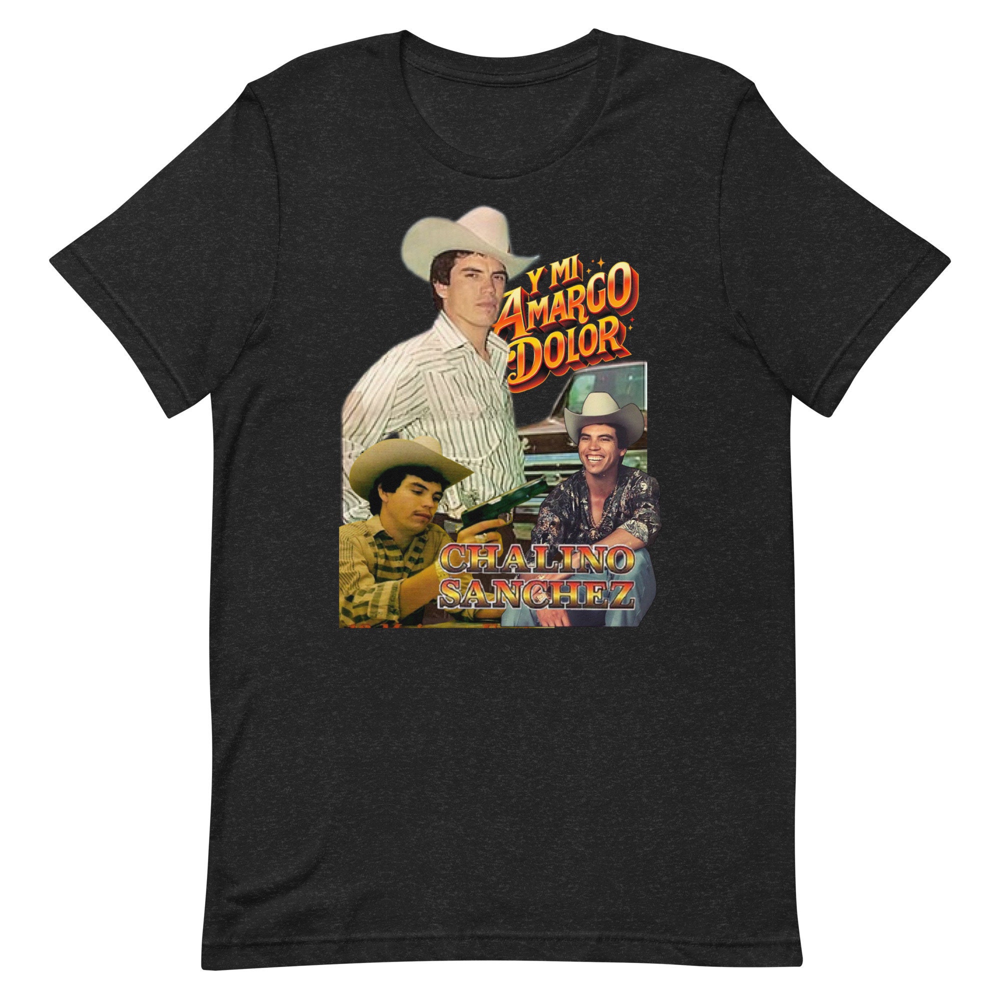 Chalino Sanchez Retro T-Shirt - Narco Corridos Vintage Style Tee