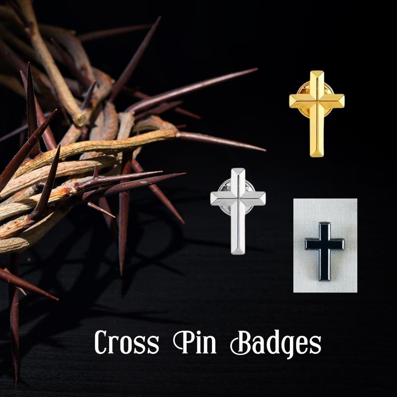 Croos Pin Cross Pin - Etsy
