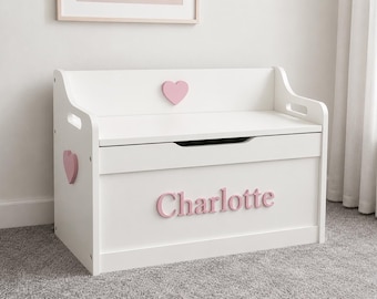 Personalised Wooden Toybox | Children | Customised | Large