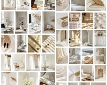 Neutral Luxury Stock Images | Faceless AI Photos (MRR & PLR) | Includes Reseller Rights