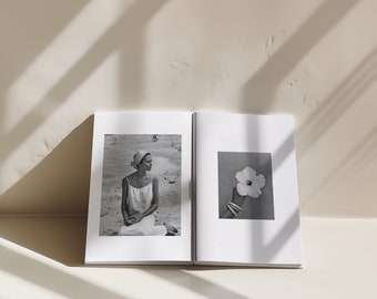 Editorial Book Mockup | Magazine, Photography (PSD)