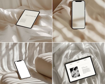 Ethereal Device Mockup Bundle | Phone, iPad, Laptop (PSD)