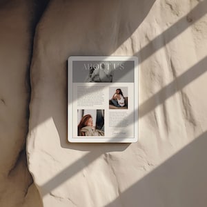 iPad Mockup | Digital Product Mockup | Apple Mockup | Aesthetic Mockup | Neutral Aesthetic | Digital Planner Mockup | Online Course Mockup