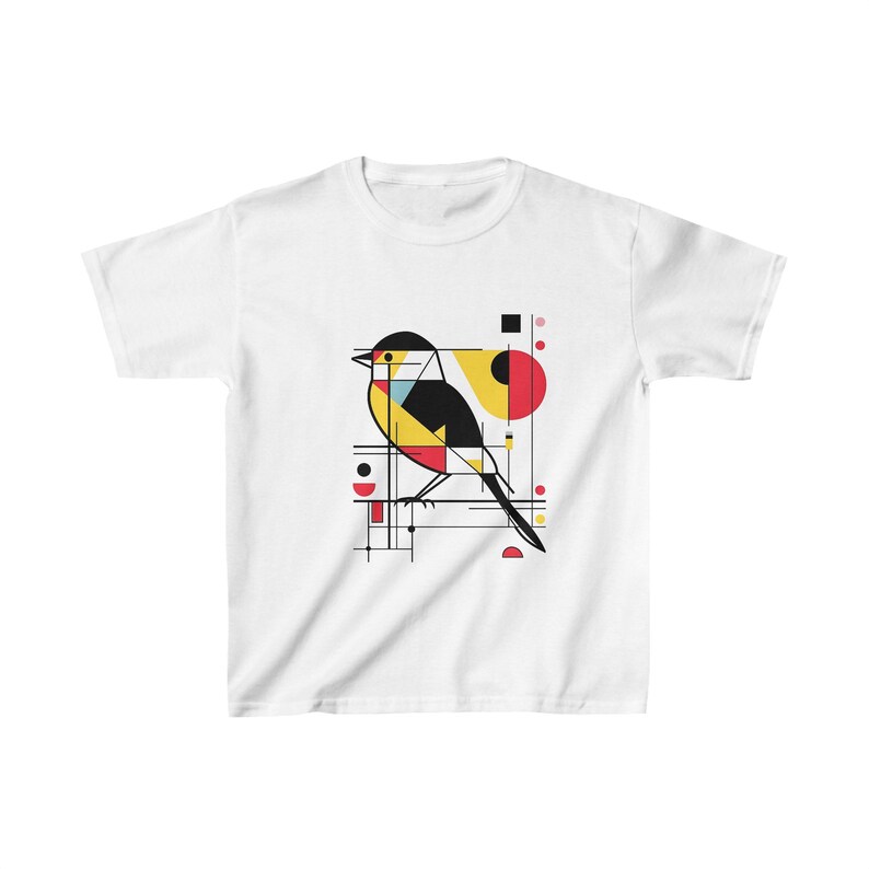 Kinder T-shirt vogel afbeelding 1