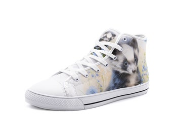Animal Unisex High Top Canvas Shoes