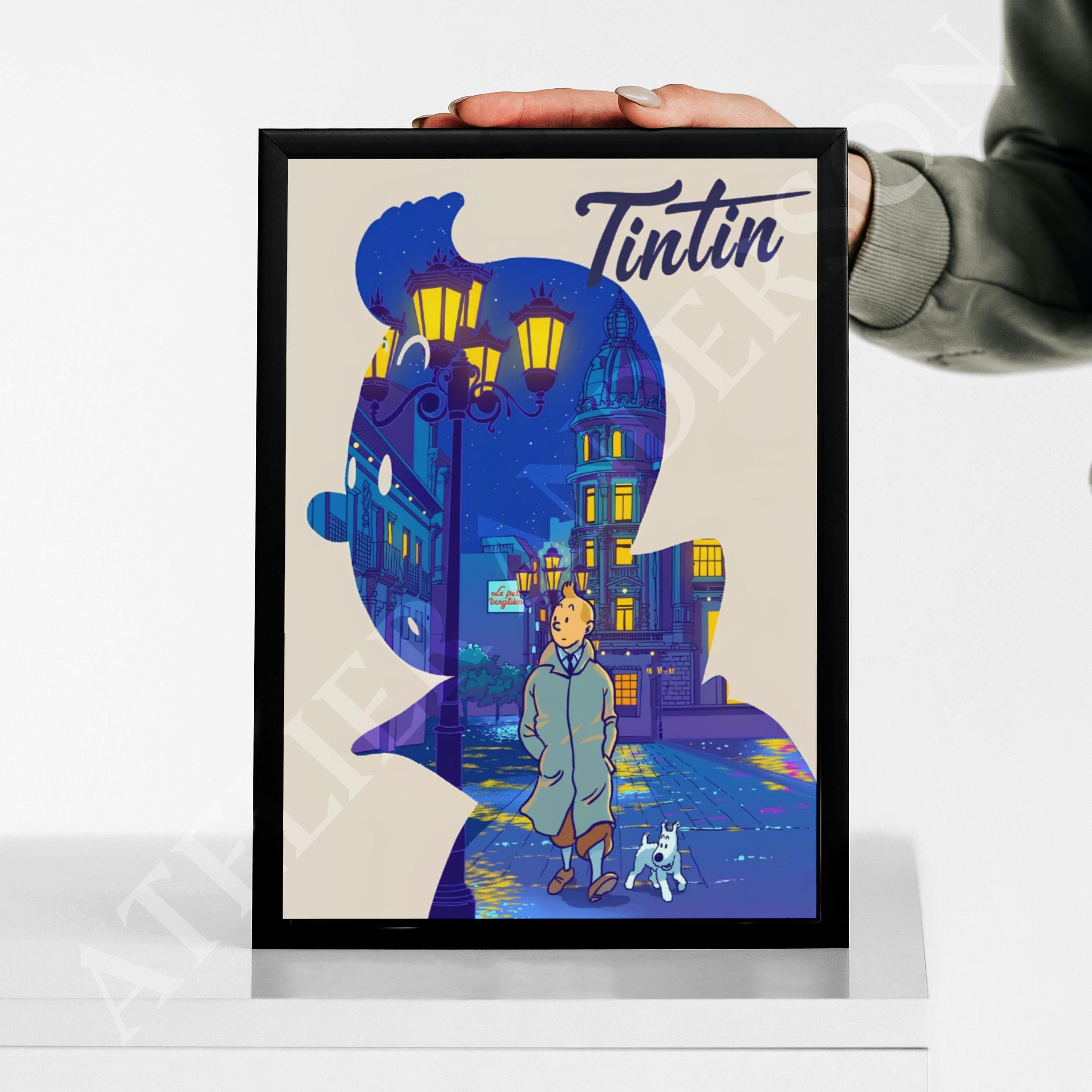 Tintin Frame Wall - Etsy
