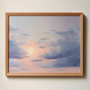 Cloud Study No. 3, Oil Painting by A. Kendall | Fine Art Print