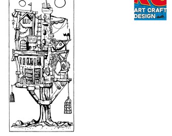 Hand-Drawn Cat Outpost