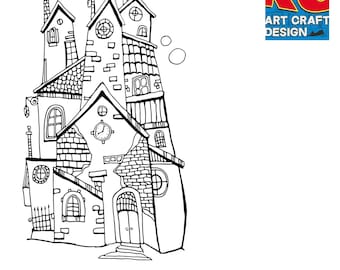 Hand-Drawn Village Citadel