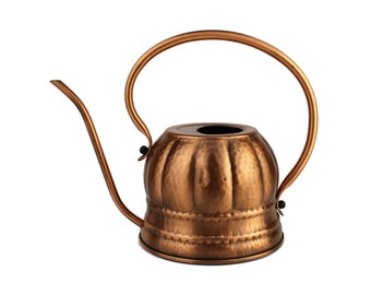 Copper Watering Can, Vintage Water Can With Spout, Cactus Watering Can, 1.2 Liter Flower Watering Accessory, Garden Decor