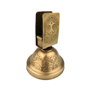 Vintage Matchbox Holder, Brass Match Box Holder, Antique Matches Holder, Brass Matchstick Holder, Matches Holder With Ornate