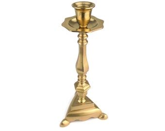 ヴィンテージ真鍮製キャンドルホルダー（ハンドル付き）、テーブル