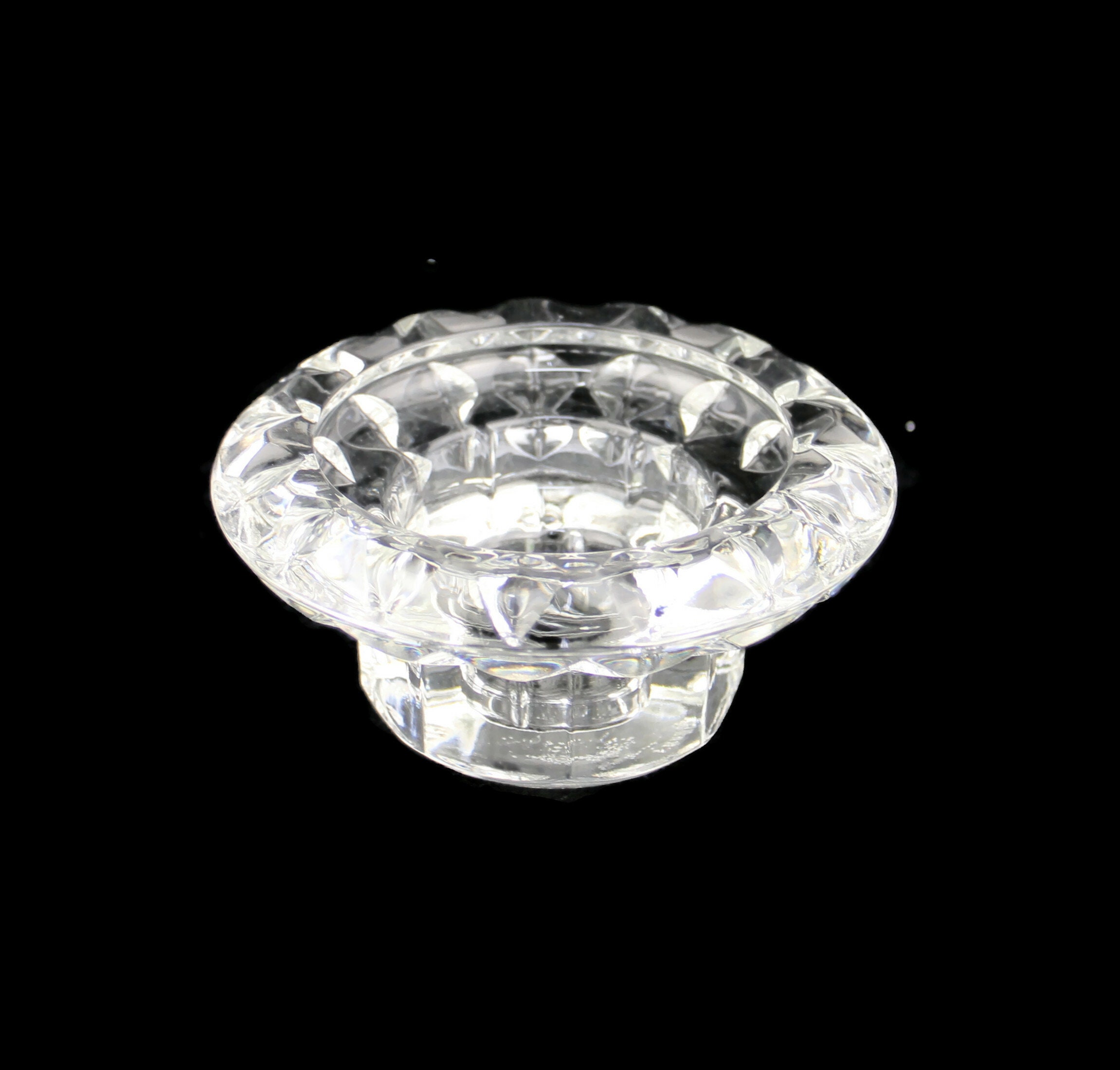 ヴィンテージキャンドルホルダー10個セット、ガラスキャンドルホルダー