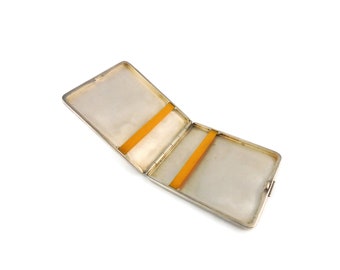 Silver Plated Cigarette Case, LW Cigarette Holder With Space for Monogram  Engraving, Vintage Pocket Smoking Accessory, Tobacciana Box