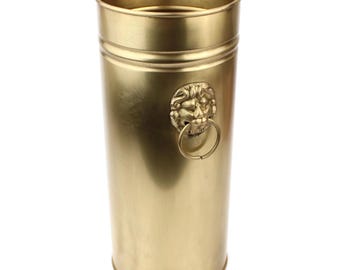 ヴィンテージ真鍮傘立て 1960年代ミッドセンチュリーモダンブルータ