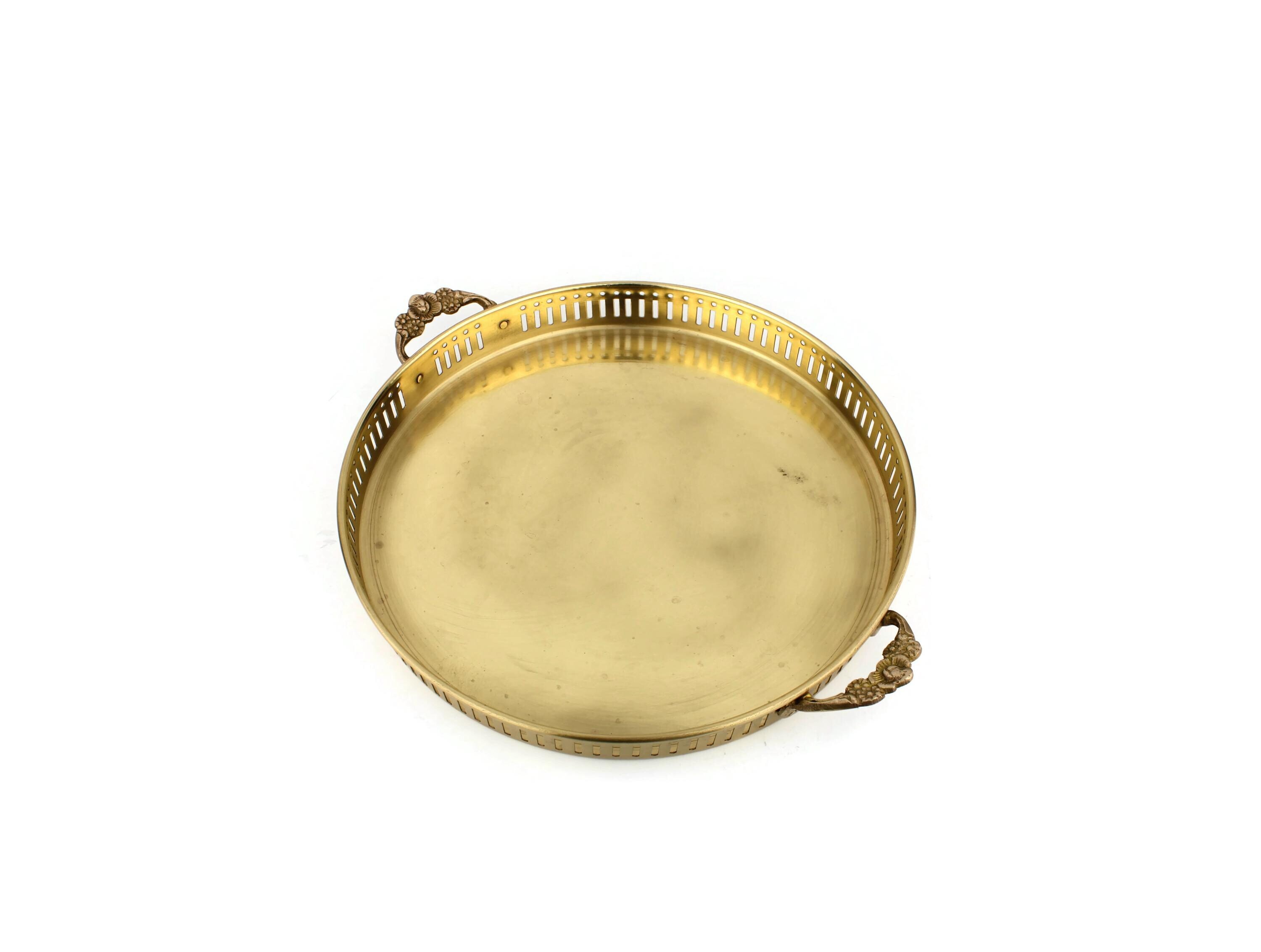 Dessous de plat vintage en laiton - Arts de la table
