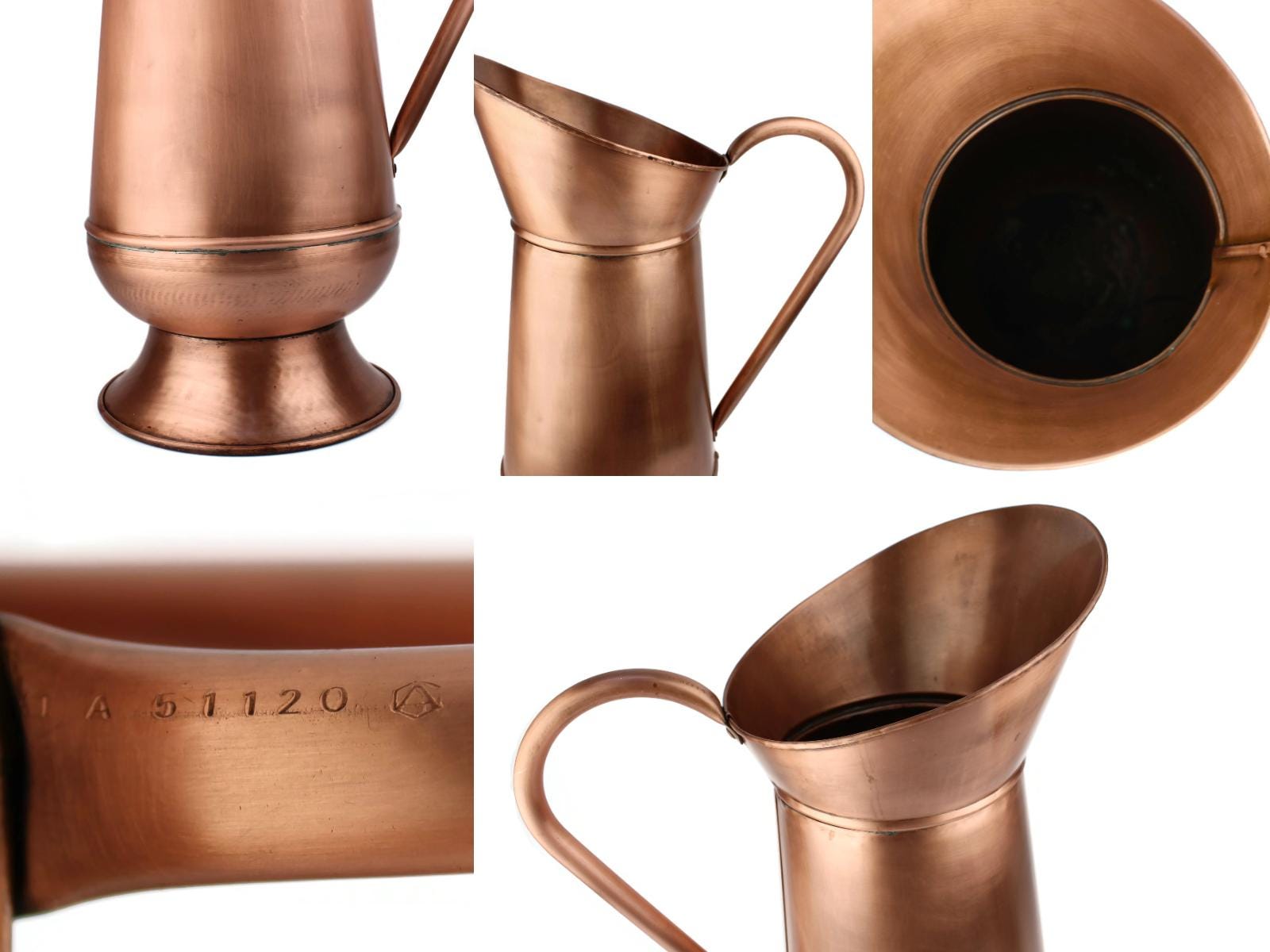 銅製　コールバケツ　傘立て アンティークのコールバケツ、おしゃれな銅製の足付きコールバケツ（炭