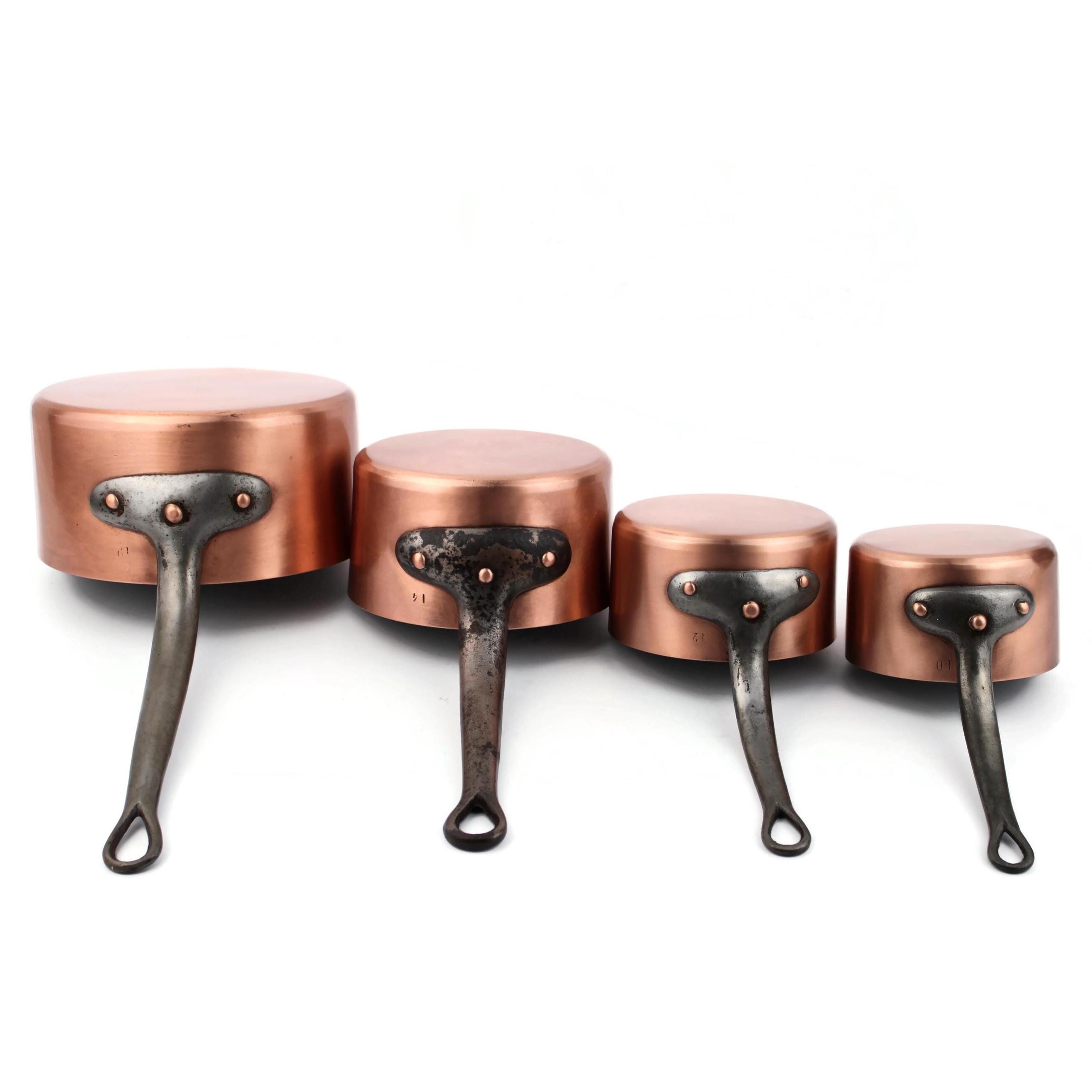 Casseroles en cuivre fabrication française (5) - Cuivre