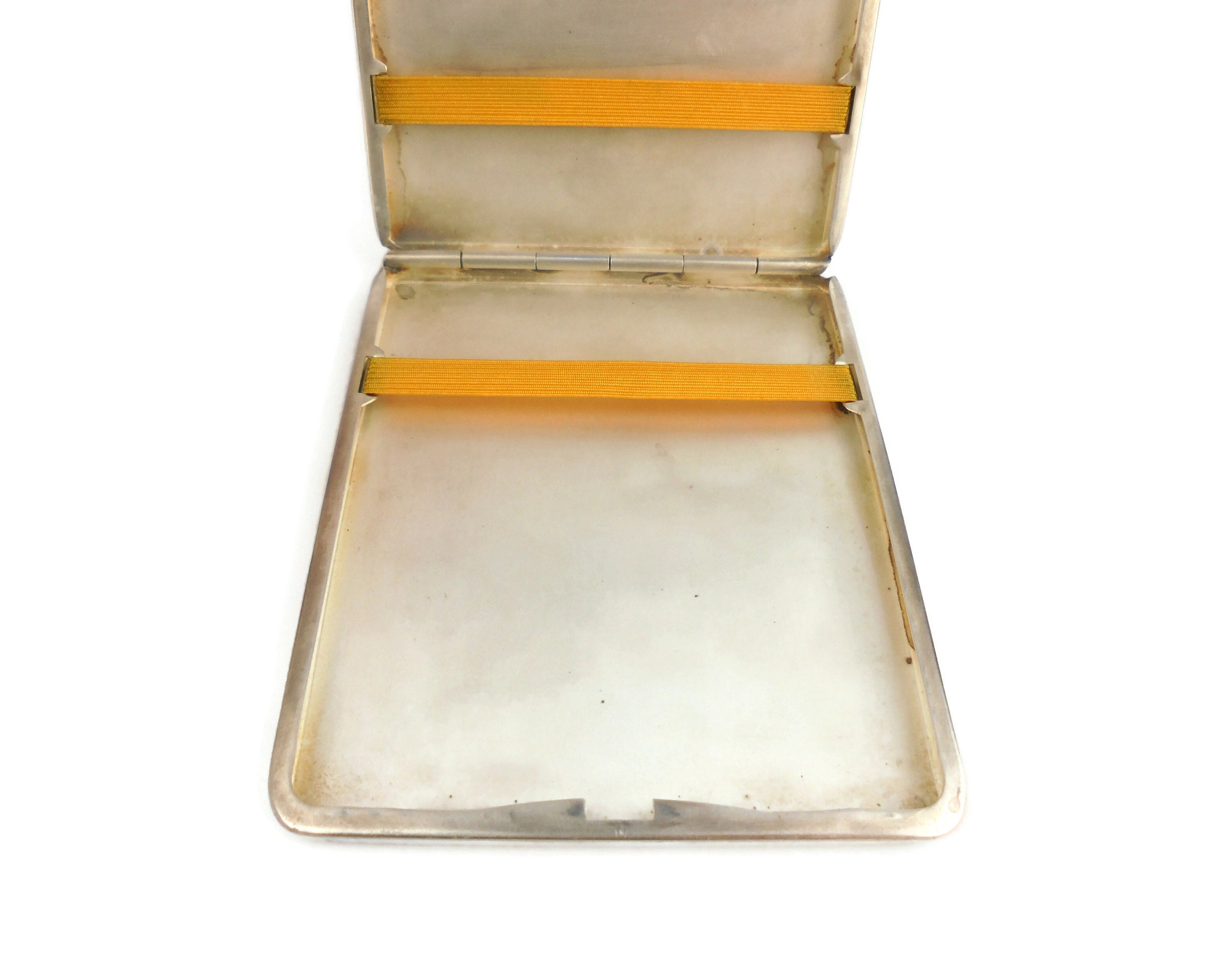 Silver Plated Cigarette Case, LW Cigarette Holder With Space for Monogram  Engraving, Vintage Pocket Smoking Accessory, Tobacciana Box