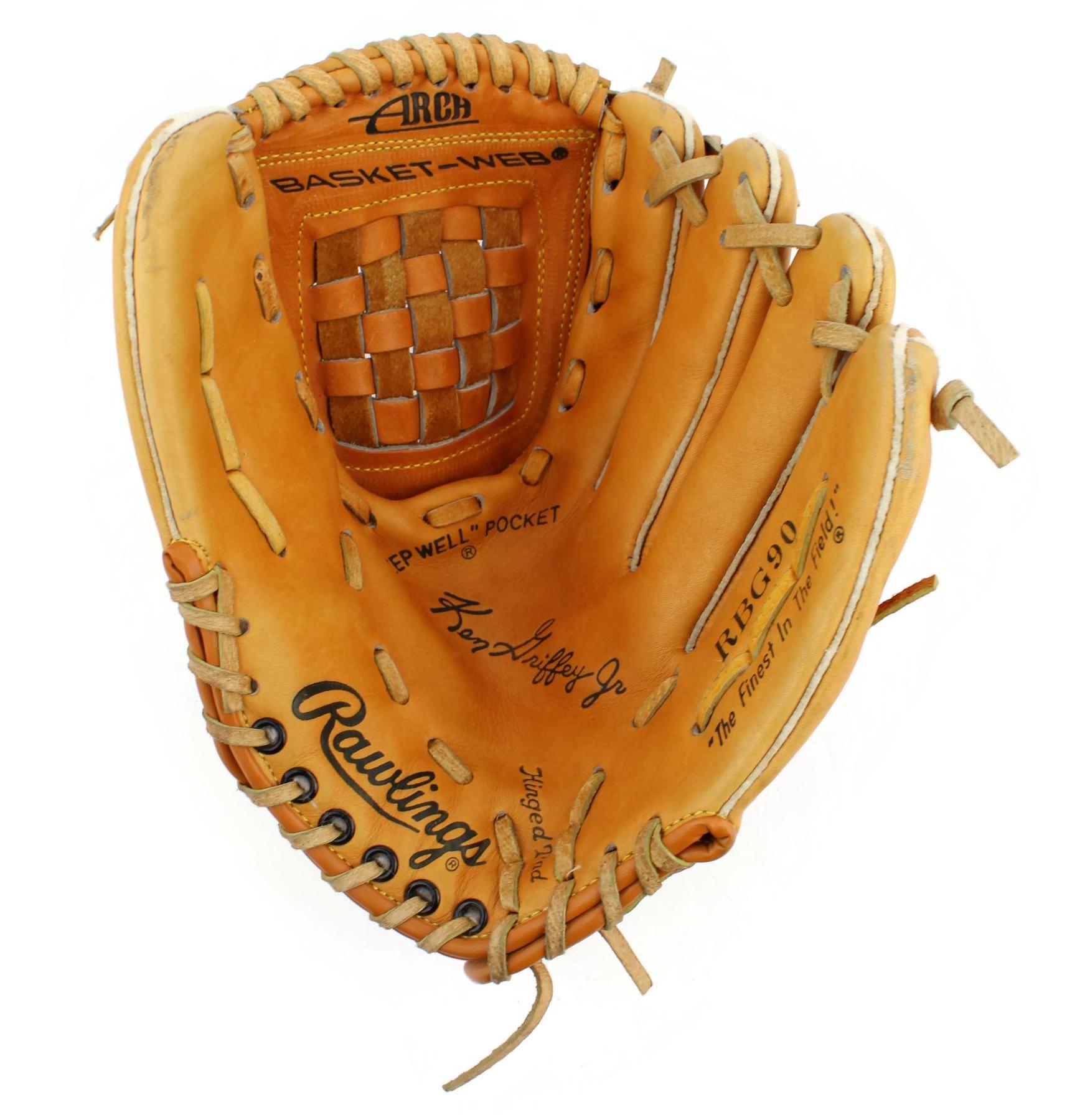 グローブ Rawlings '90 vintage RG406 L Vintage Rawlings RBG90 Baseball Glove, Ken Griffey Jr. Signature