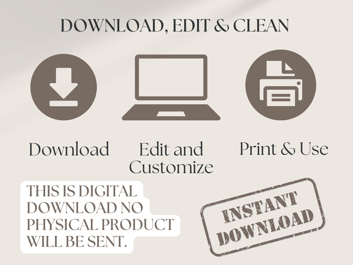 Editable Moving Checklist Printable | New Home Essentials Checklist ...