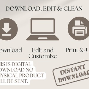 Behavior Reward Chart for Kids | Printable, Editable, Digital PDF ...